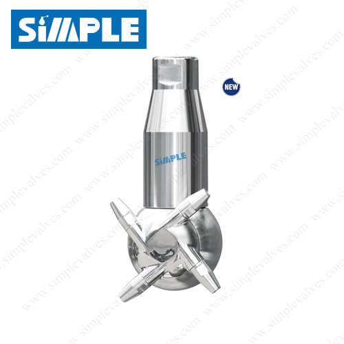 Sanitary Tank Washing Nozzles, Rotary Jet Head (360°)